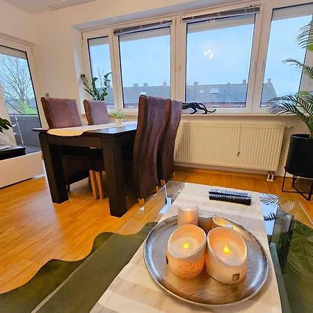 Exklusive Ferienwohnung2 Meppen, Balkon, Kueche, Waschmaschine Room photo